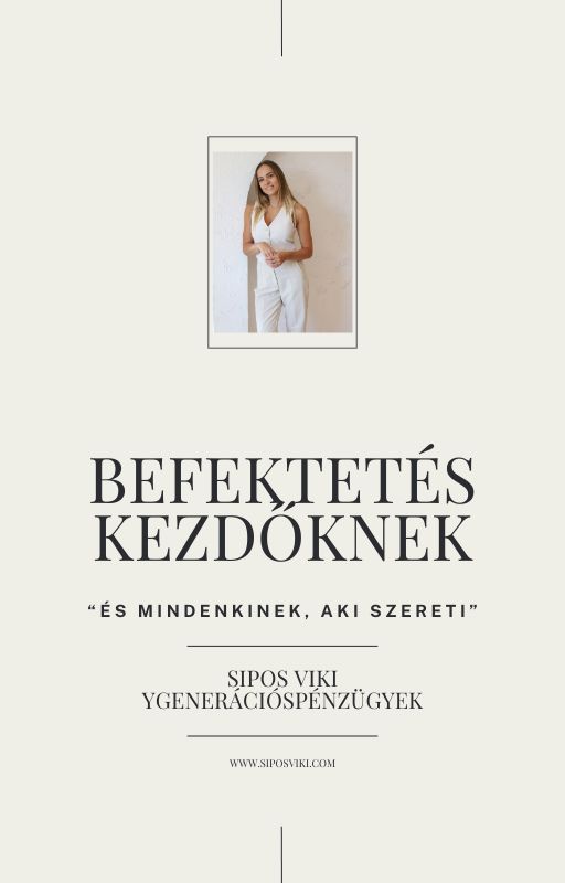 Befektetés kezdőknek – Sipos Viki e-könyv borítója